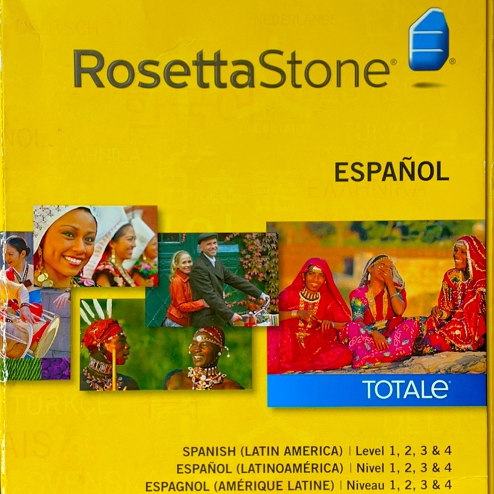 Rosetta Stone Spanish Level 1-4